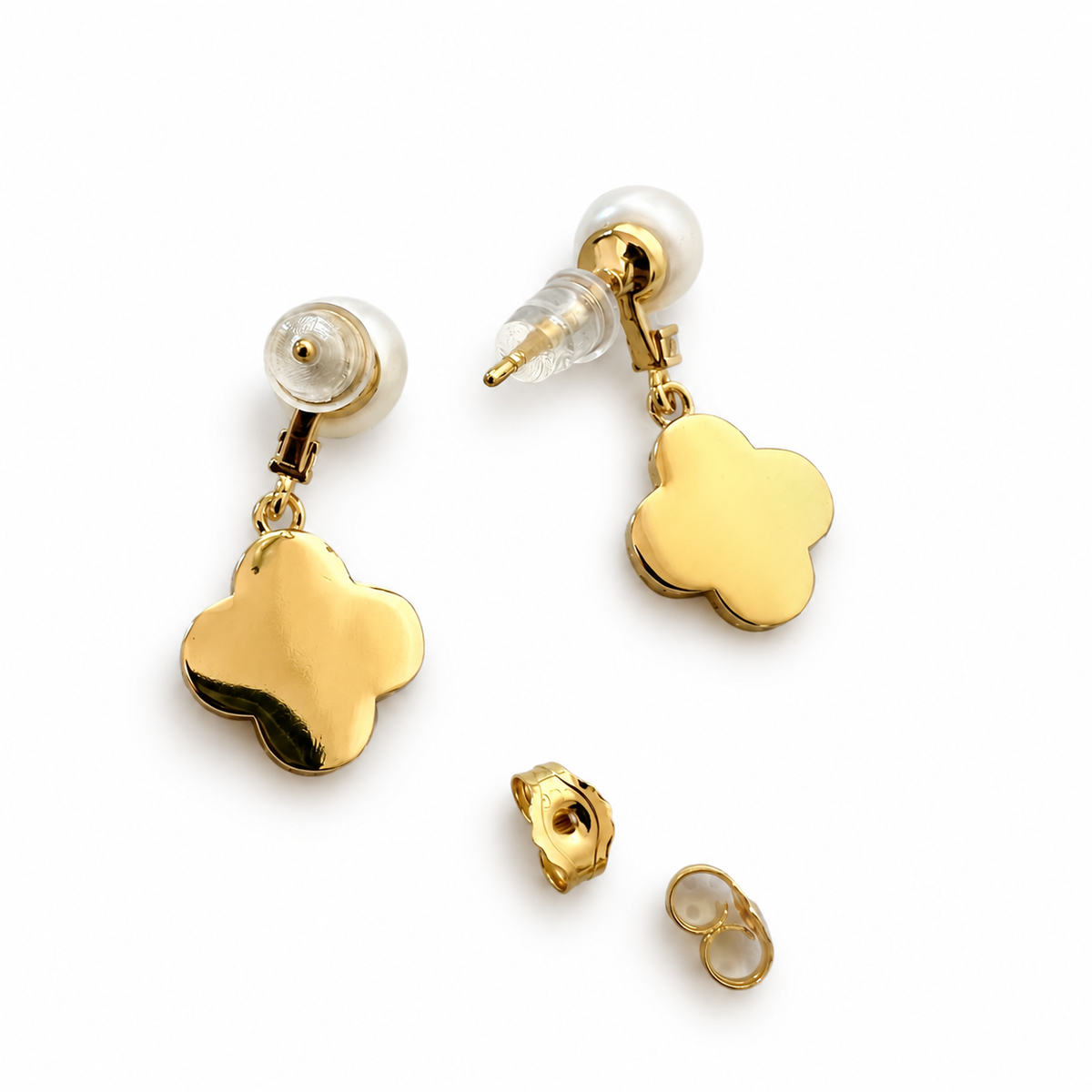 Trendy Freshwater Pearl Earrings.