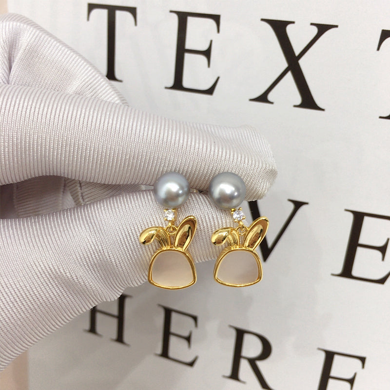 Handmade Natural Freshwater Pearl Earrings.
