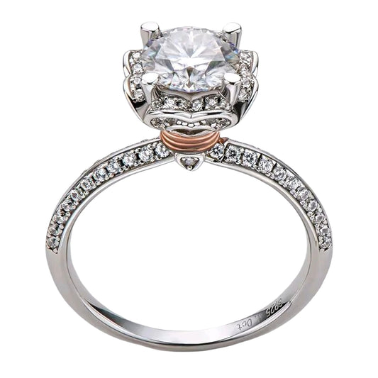 1ct Moissanite Ring