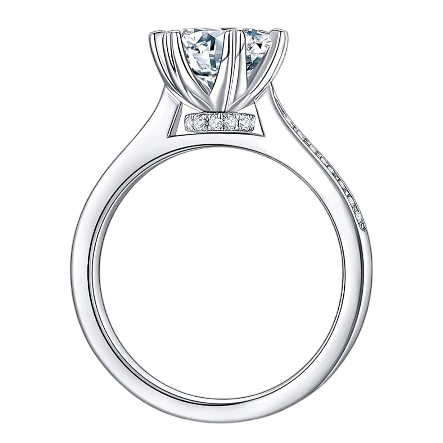 1.5ct Moissanite Ring