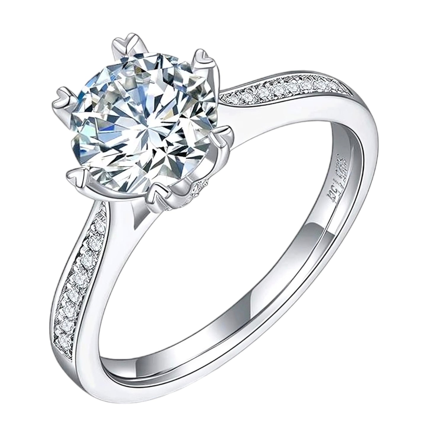 1.5ct Moissanite Ring
