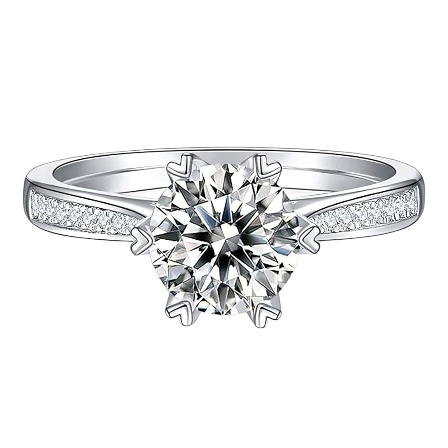 1.5ct Moissanite Ring