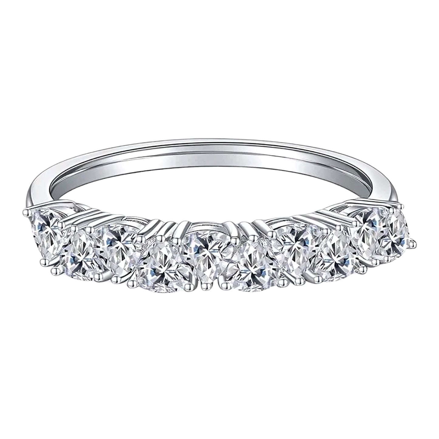 1ct multi Moissanite Ring