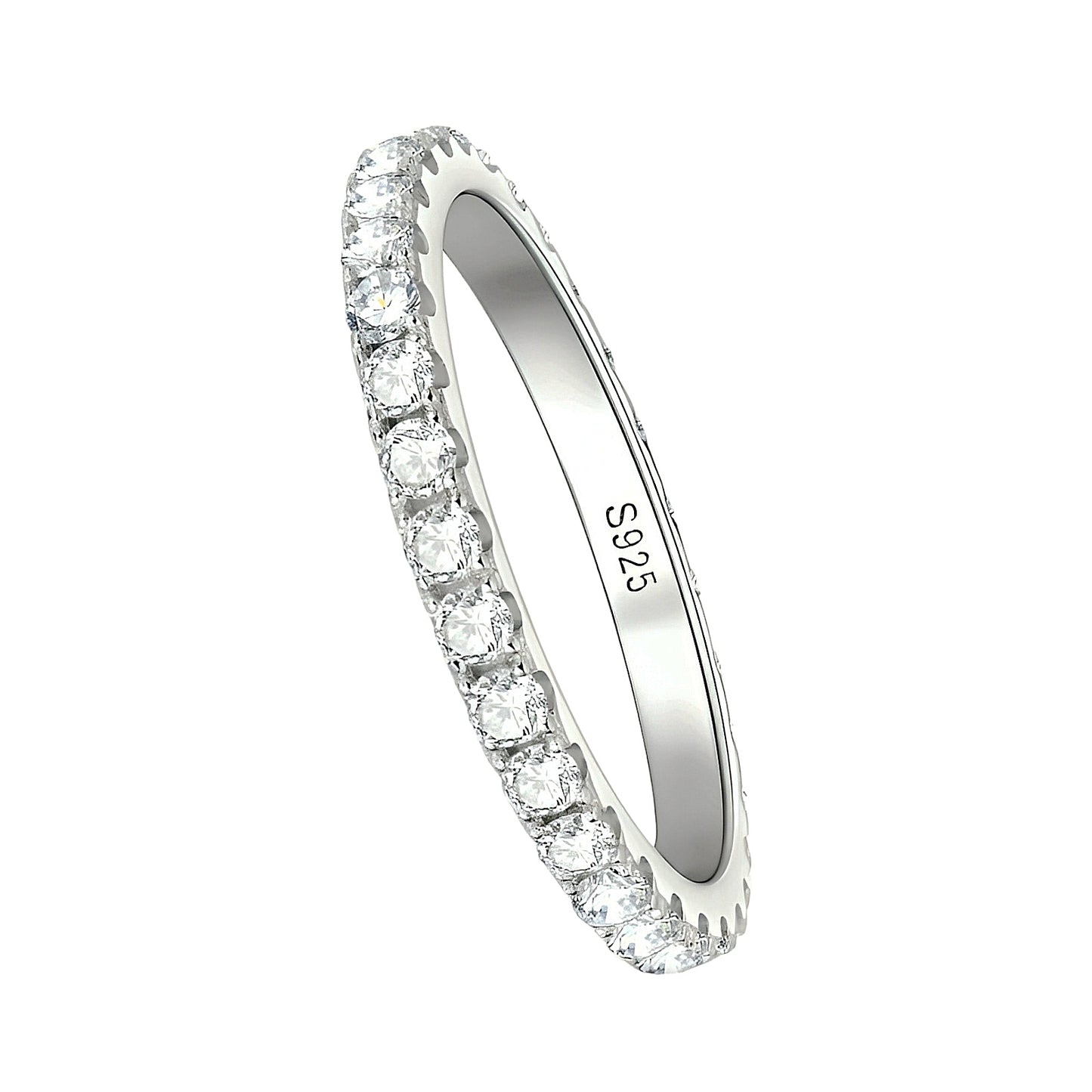 2*2mm multi Moissanite Ring