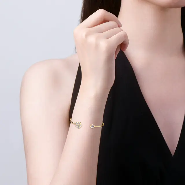 Multi Moissanite bracelet