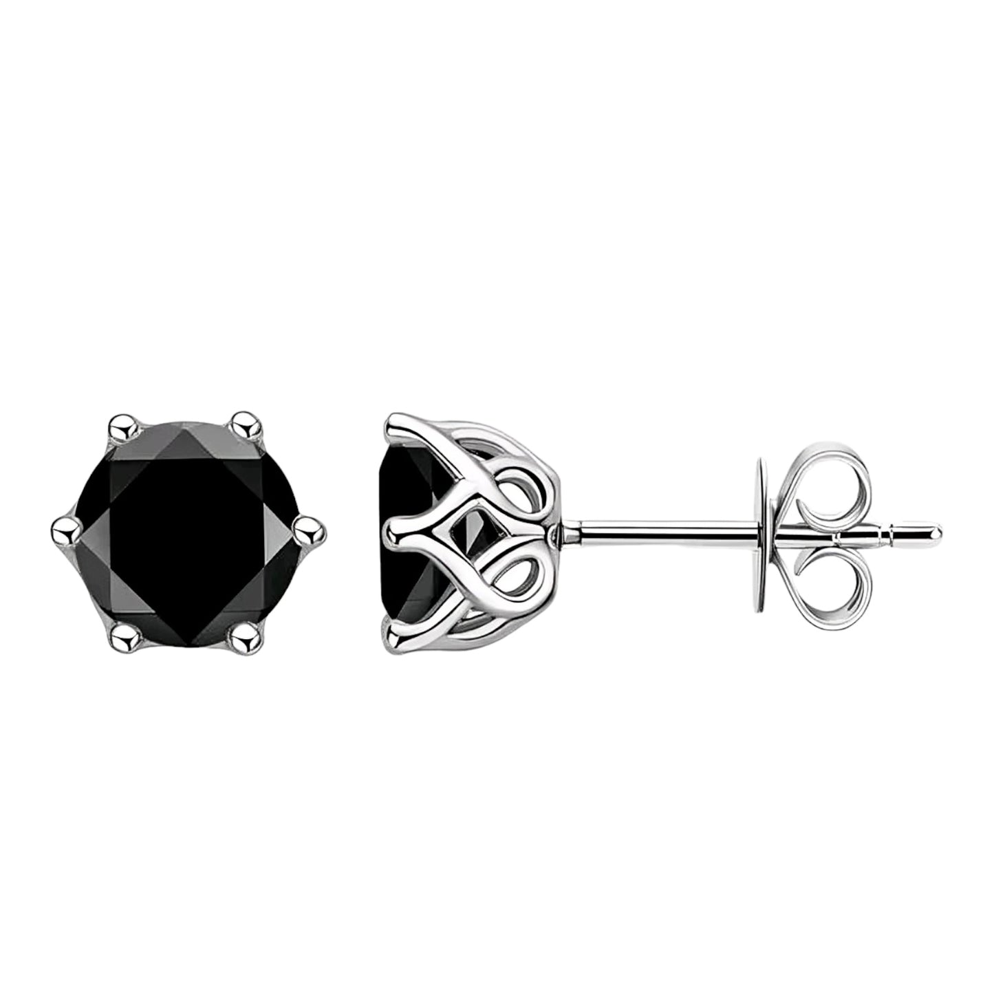 5mm moissanite earrings