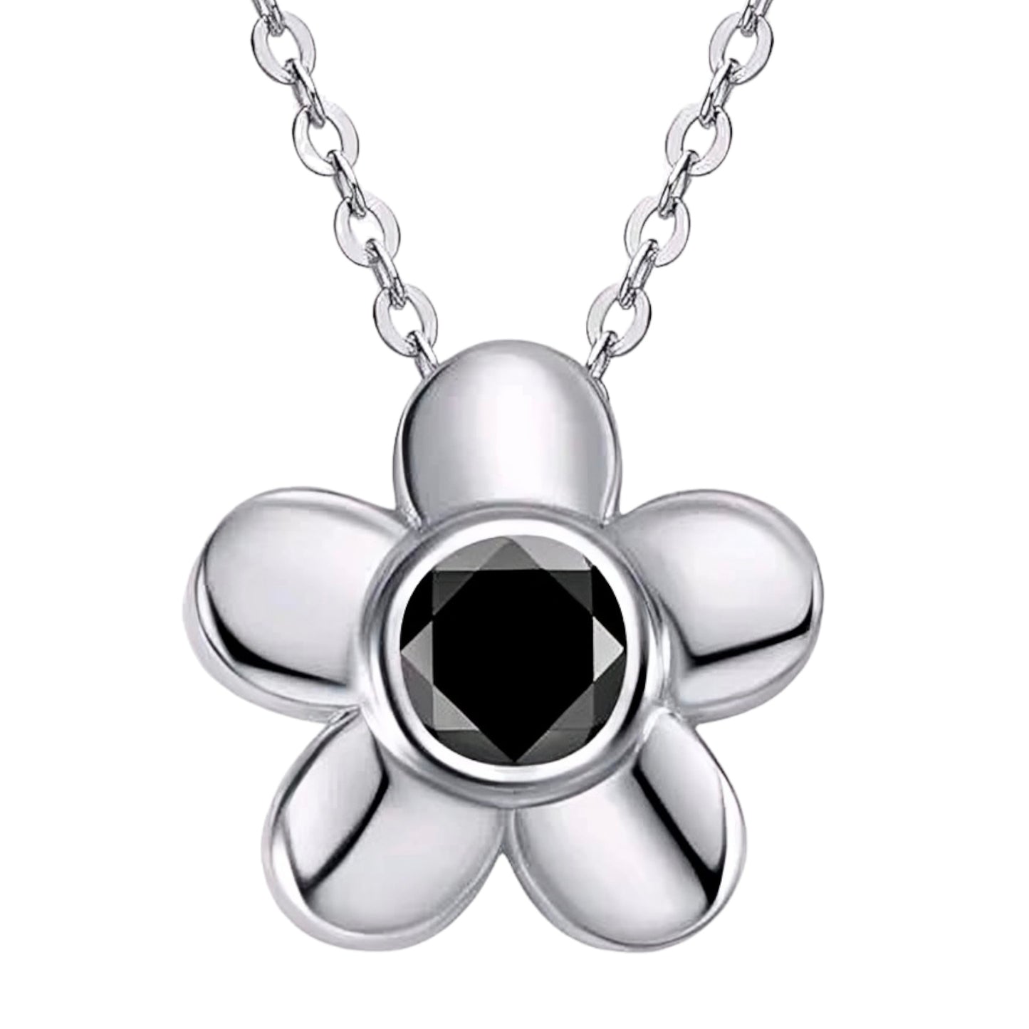 Star shape Moissanite pendant necklace