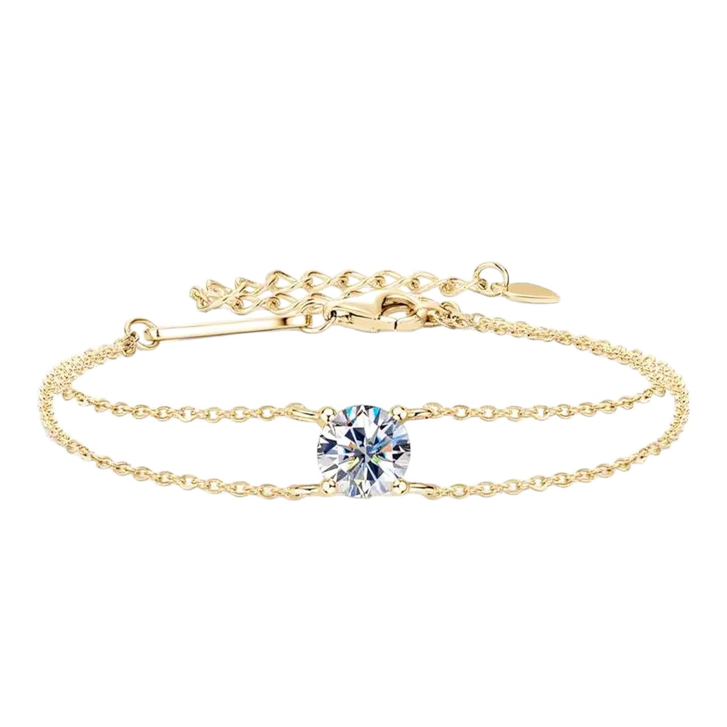 Moissanite bracelet