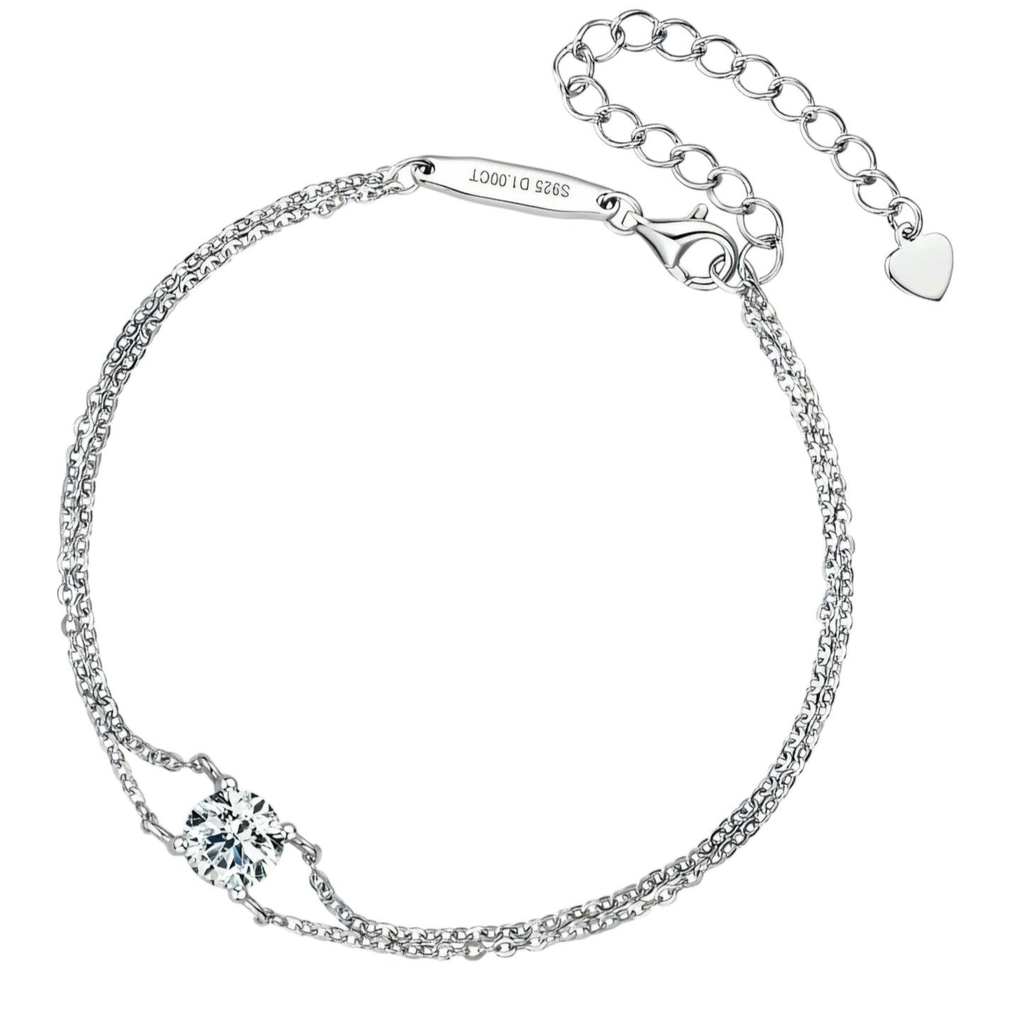 Moissanite bracelet