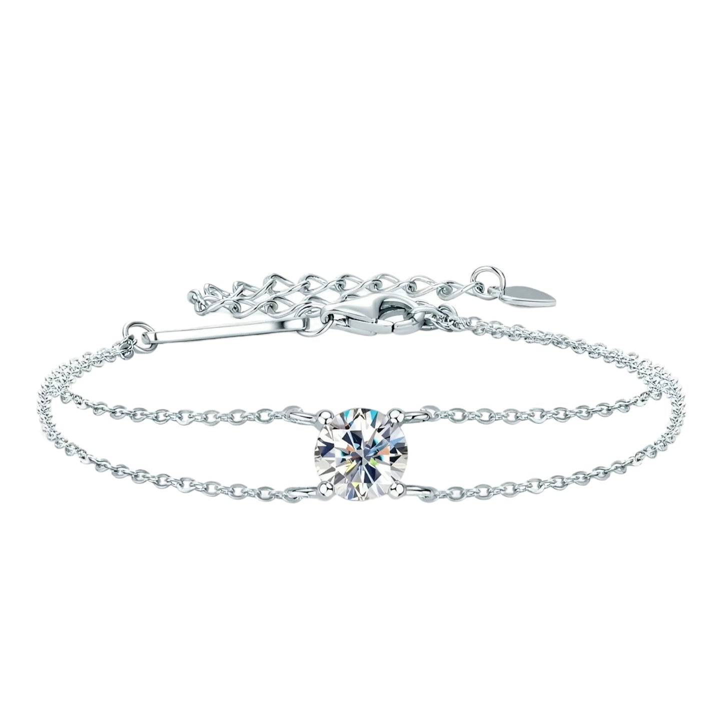 Moissanite bracelet