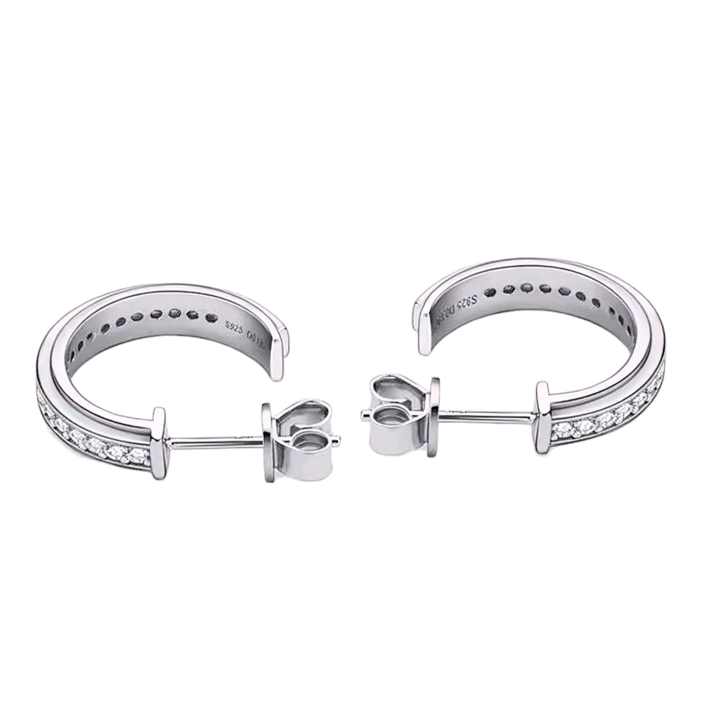 1.3mm*38pcs moissanite earrings