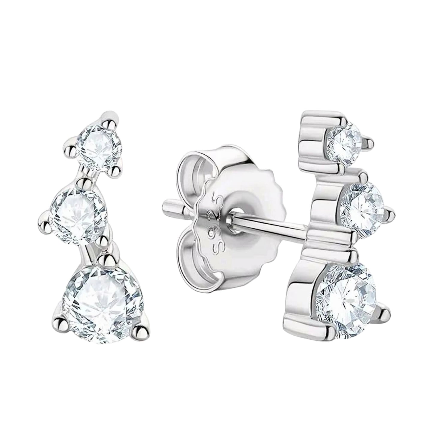 Big dipper moissanite earrings