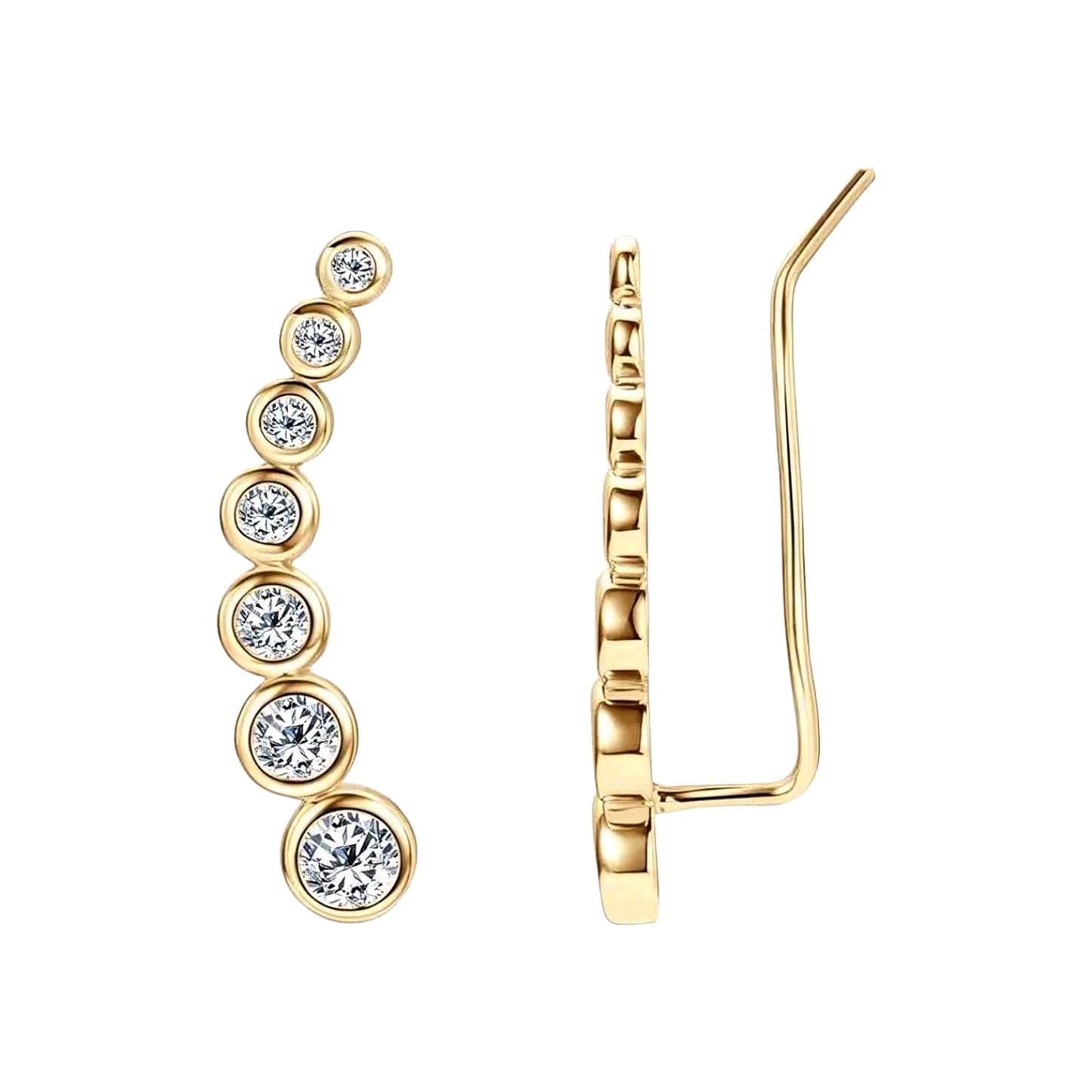 Earrings, real 4mm,3.5mm,3mm,2.5mm,2.2mm,2mm,1.8mm moissanite stones, earrings pair, 925 sterling silver