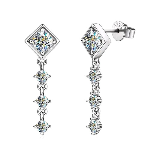 Stud Moissanite Earrings