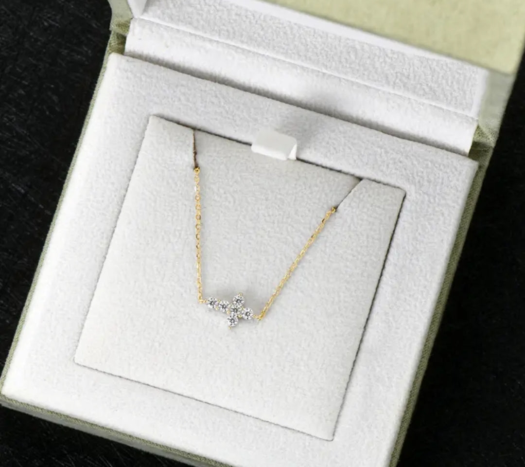2.5mm*6pcs moissanite silver bracelet