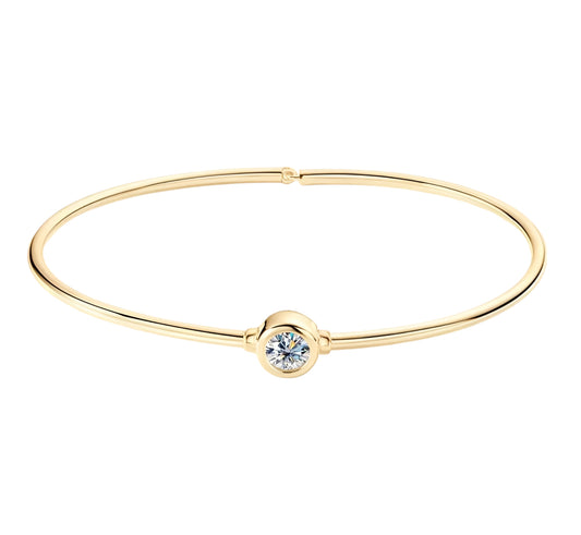 0.5ct moissanite silver bracelet