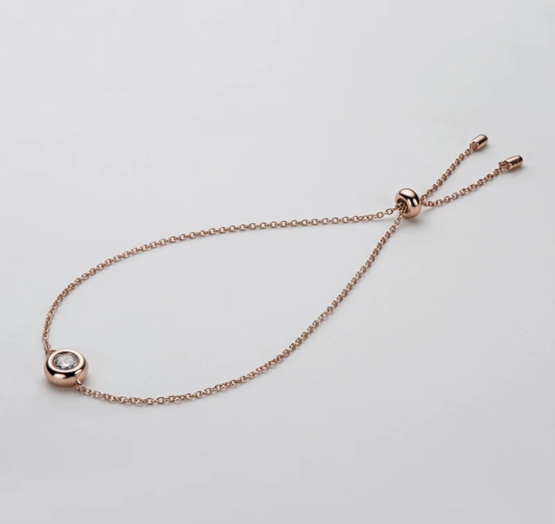 5mm classics moissanite silver bracelet