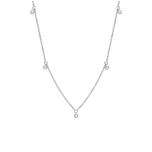 Sky star Moissanite pendant necklace