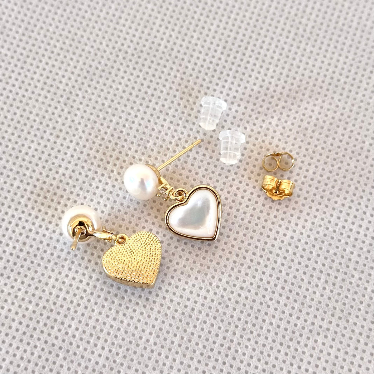 Freshwater Pearl Earrings.