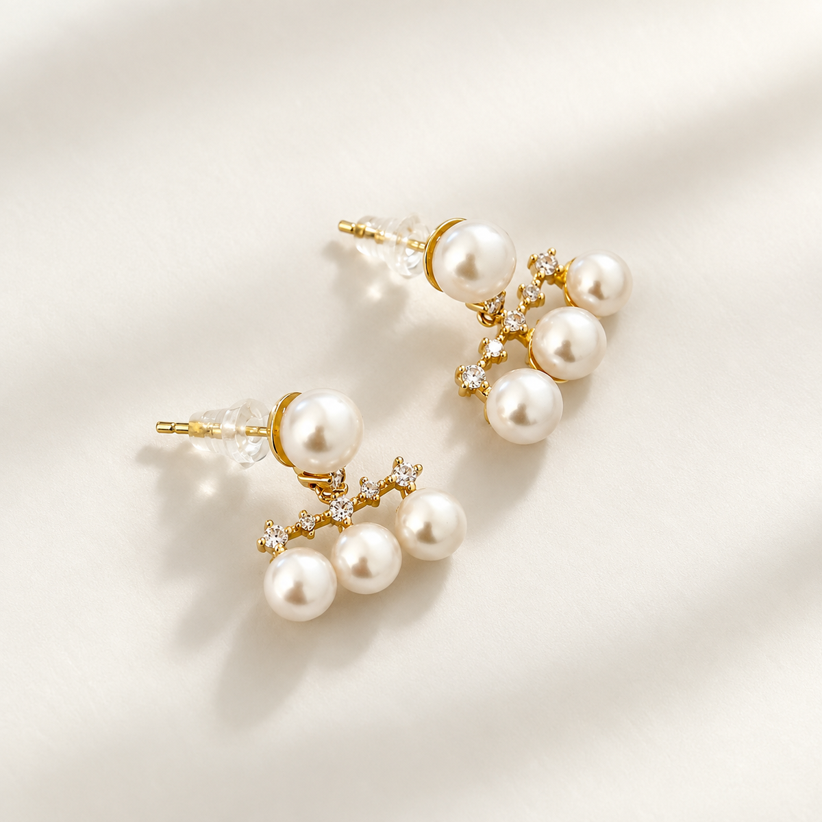Unique Freshwater Pearl Earrings.