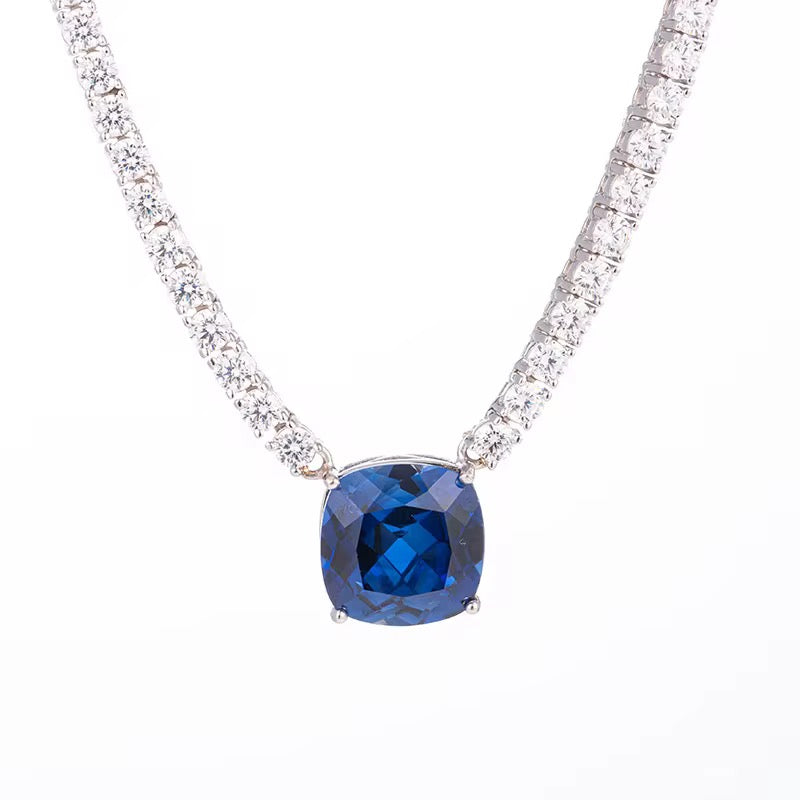 8ct Real Sapphire Necklace (45cm)