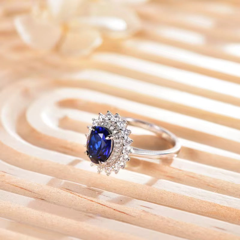 2ct Real Sapphire Ring
