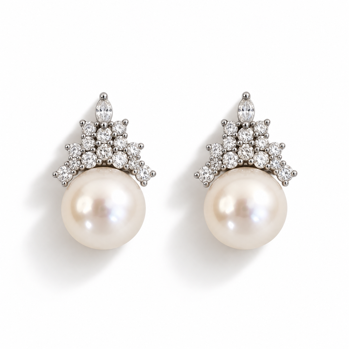 Freshwater Pearl Earrings.