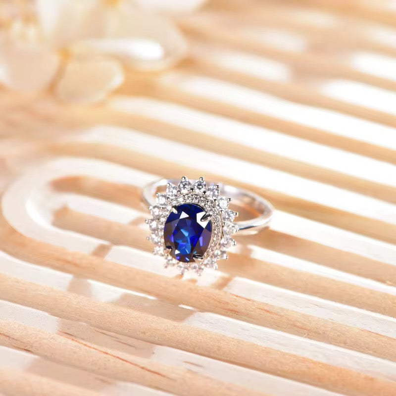 2ct Real Sapphire Ring
