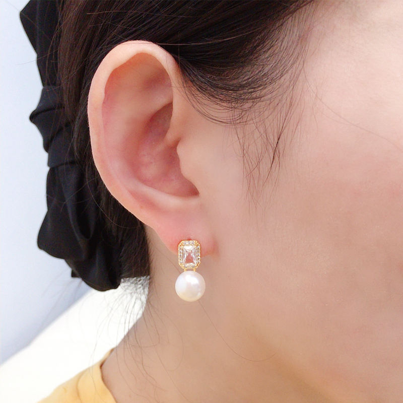 Natural Pearl Earrings