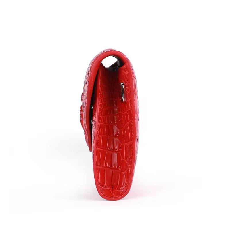 Crocodile Leather Purse in Three Colors – Handmade in Italy | Noiyan